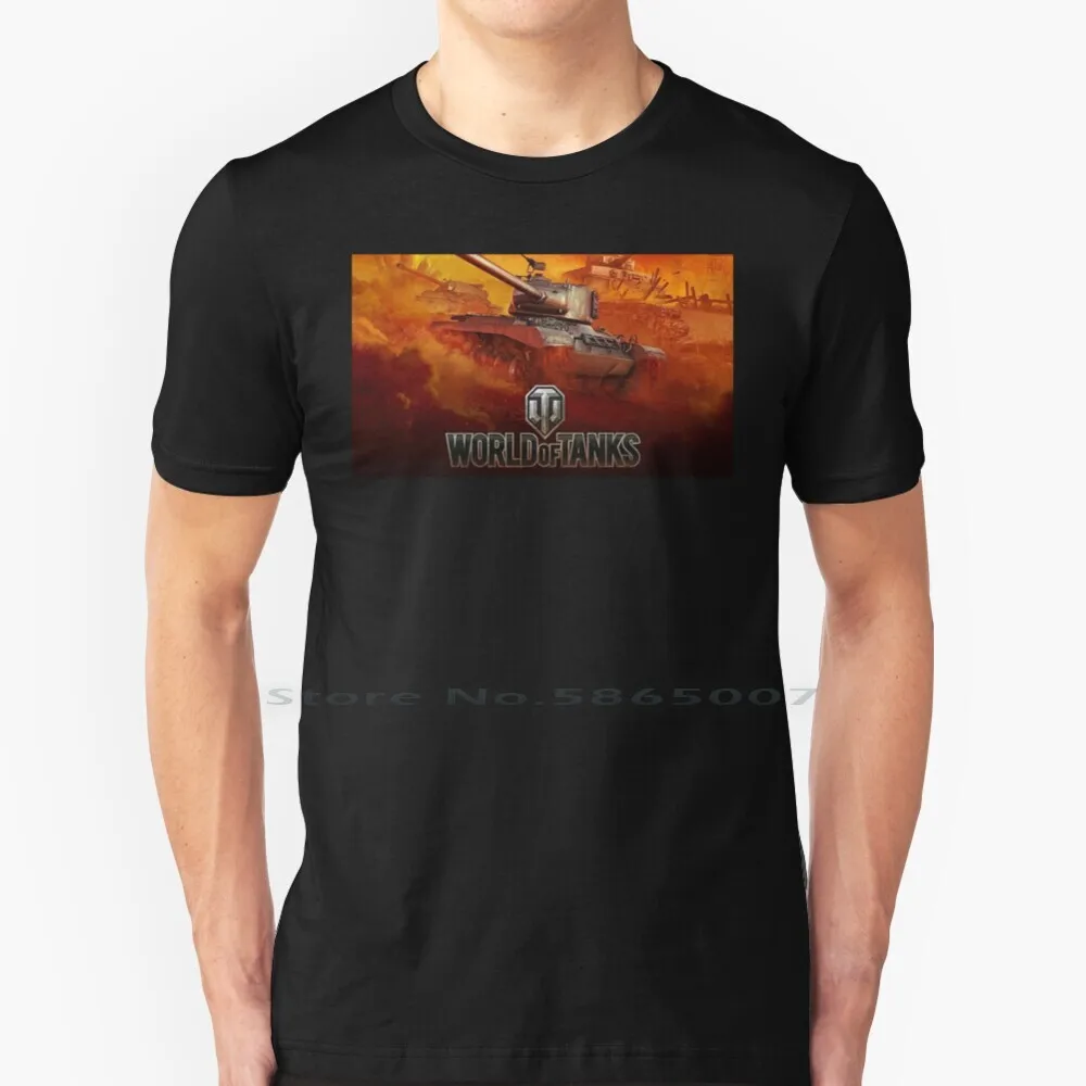 World Of Tanks T Shirt 100% Cotton World Of Big Size 6Xl Tee Gift Fashion