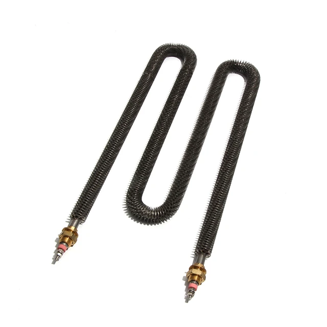 Finne Tubular Heating Element 201SS/304SS Radiator 220V 1500W 2000W 2500W  3000W 3500W Drying Oven Electric Heat Tube Dia. 12mm - AliExpress