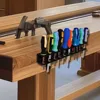 Pliers Holder, Screwdriver Organizer, Mounted Tool Organizers Hammer Rack, Pliers Organizer Hand Tool Storage Holder Wrench Rack 3