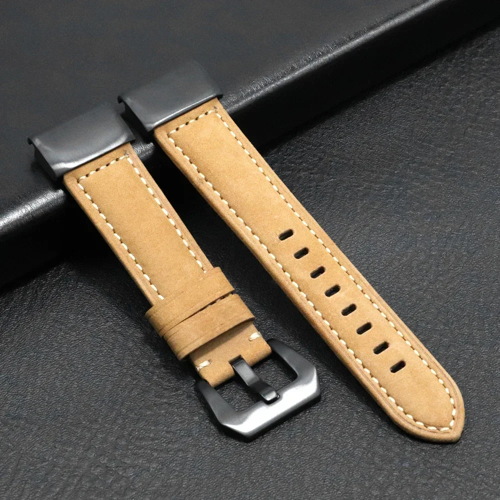 Genuine Leather QuickFit Watchband Strap - Premium 26mm/22mm