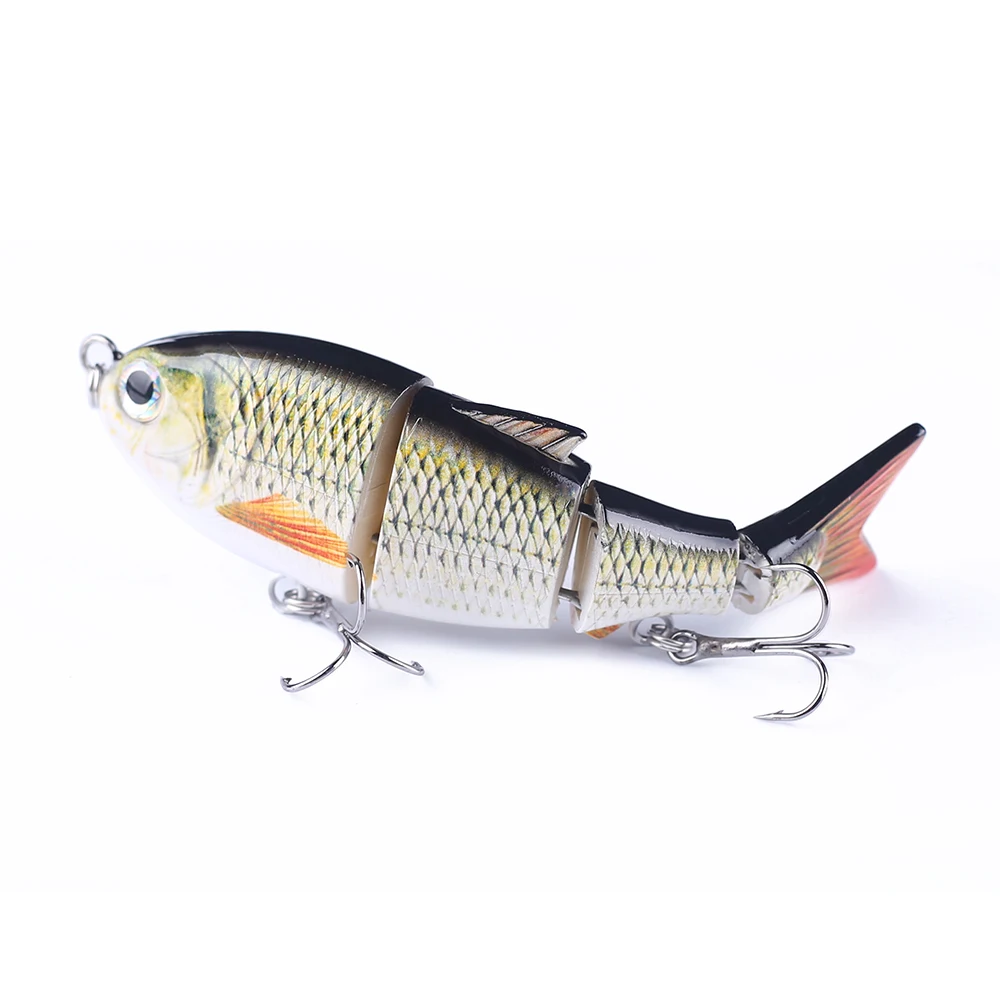 

Hanlin Multi Jointed Shad Lure Bait 11.5cm 27g Crankbait Wobbler Swimbait Rattle Fishing Lures Sinking Pesca Pike Bass Tackle