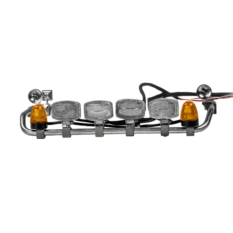 Front Headlights Lamp for 1/14 Tamiya RC Truck Scania 770s R620 R470 Trailer Tractor LESU Degree LED Dome Light Parts 3