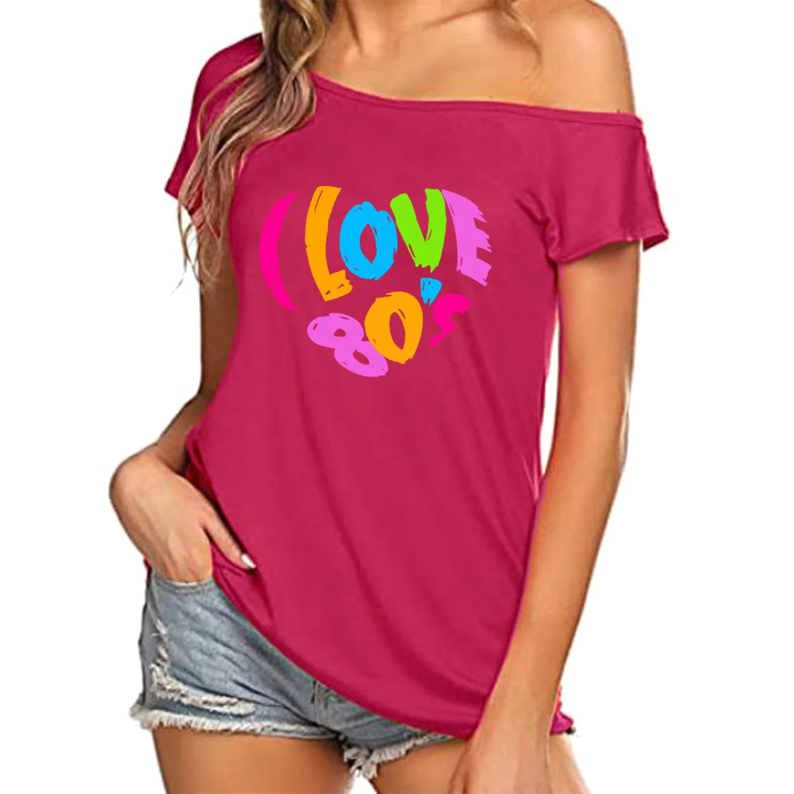 Shirts Disco 80s Costumes Tops 