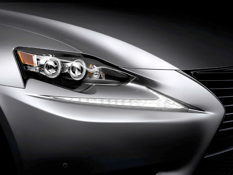 For Lexus IS 250 300 350 Hexagon LED RGB Angel Eyes Hex Halo Rings