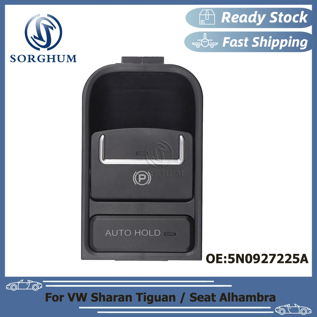 Electronic Auto Hold Handbrake Parking Brake Switch Button For