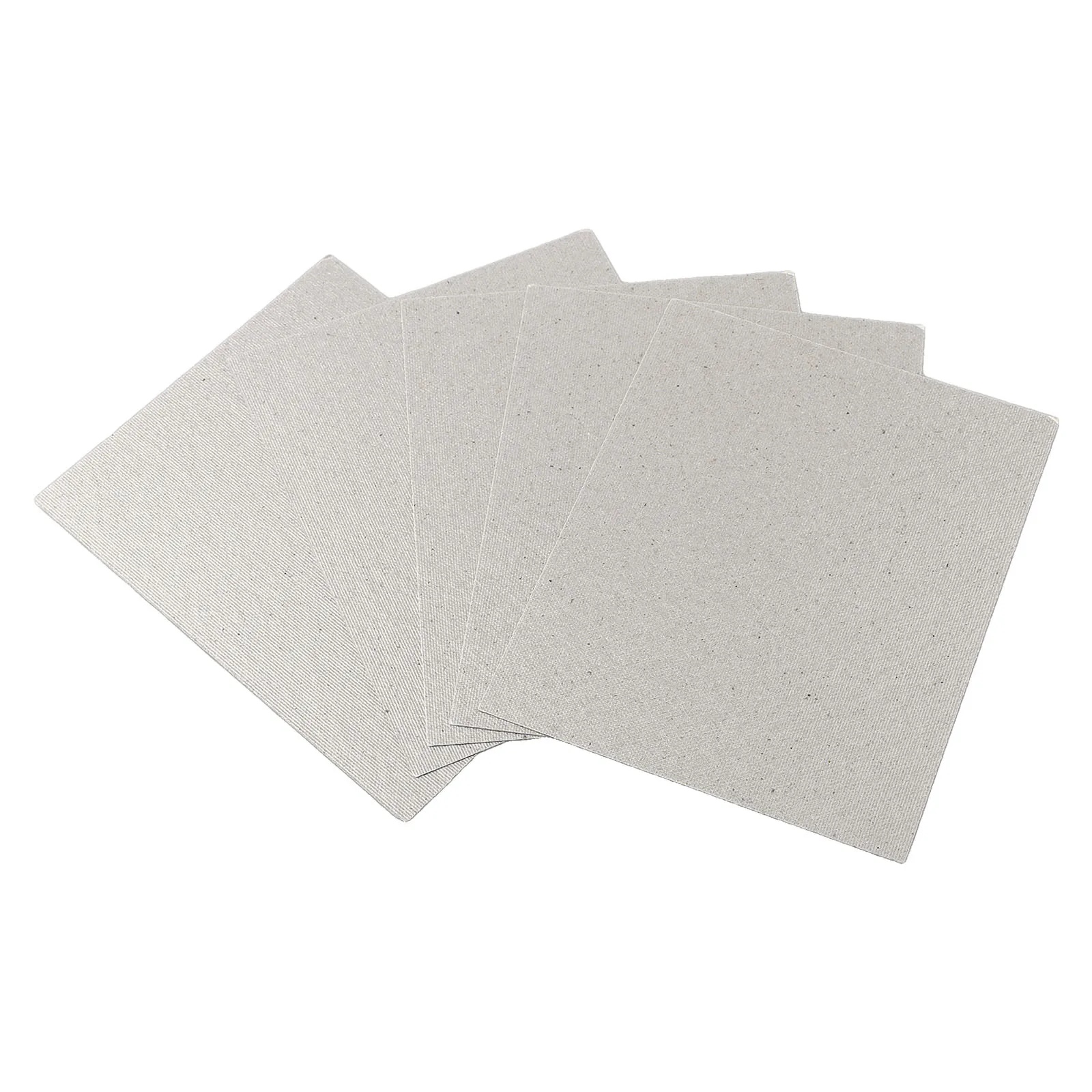 5pcs 150x120mm Microwave Oven Cover Sheets Mica Sheet Waveguide Sheet High Temperature Resistance Mica Sheet