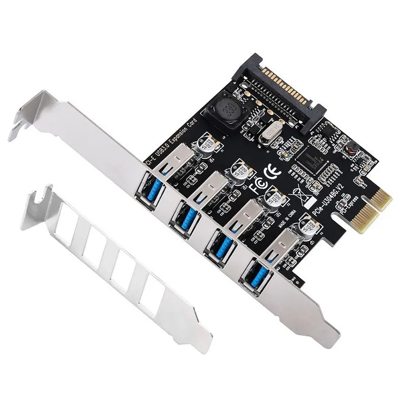 USB3, PCIe, Controlador PCI-e x1, Conversor