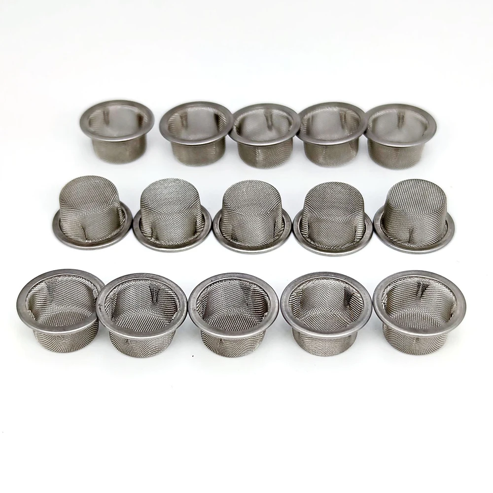 10/20/50Pcs 16mm Diameter Screen Stainless steel Mesh Pipe Filter Tobacco Smoking Pipe Metal Filter Replaceable Accessories smoking accessories tobacco pipe tobacco smoking accessories smoking pipe filters herb smoking pipe smoking pipe