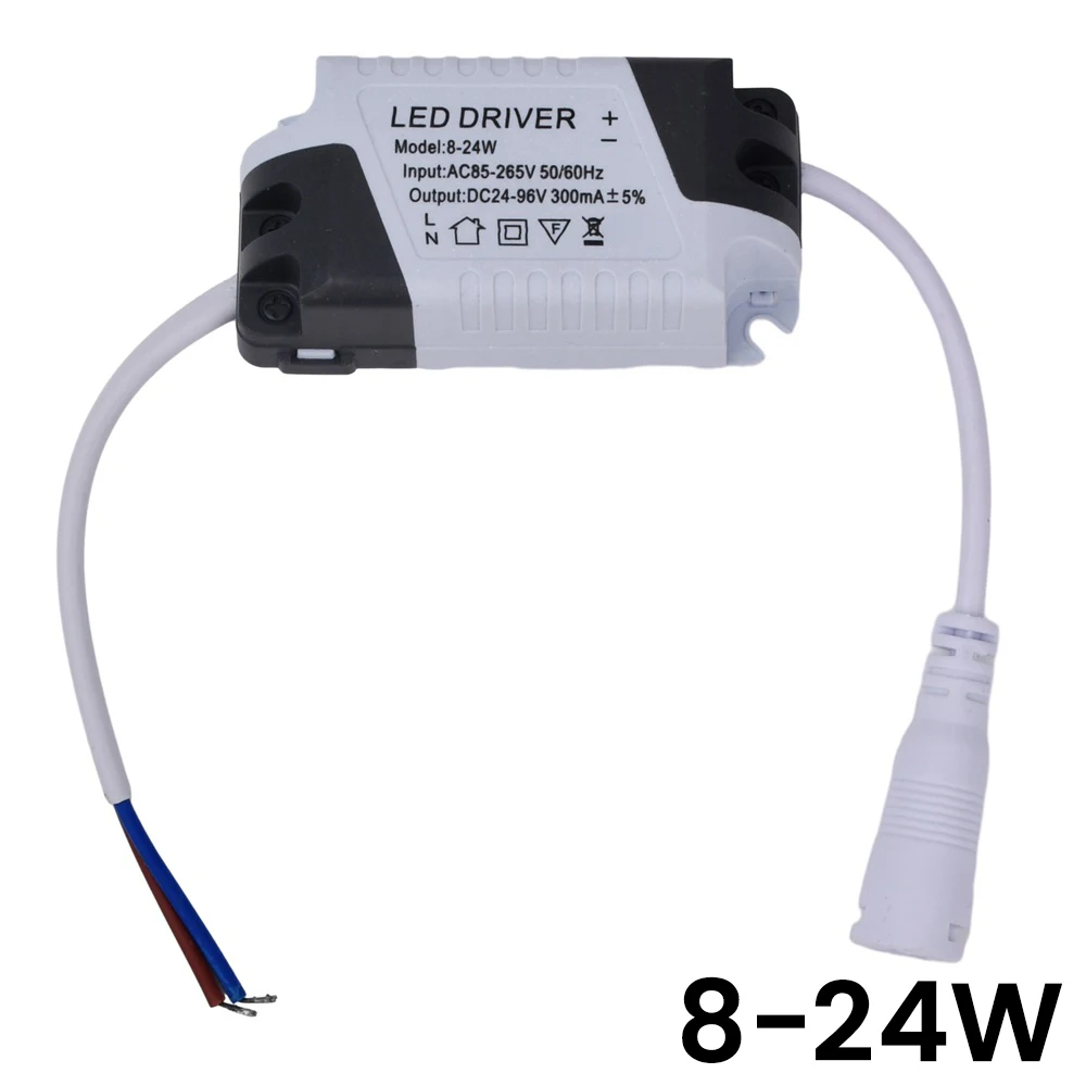 LED 드라이버 정전류 AC 85-265V 1-3W 4-7W 8-12W 12-18W 18-25W 커넥터 패널 조명용 전원 공급 장치 어댑터 변압기