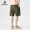 New Summer Shorts Men Wear Summer Ice Silk Casual Sports Workwear Five-point Mid-sized Pants 2