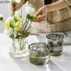 Metal Vase Cover Flower Rack Hydroponics Vase Accessories Flower Stand Flower Arrangement Container Tools Home Decoration 3