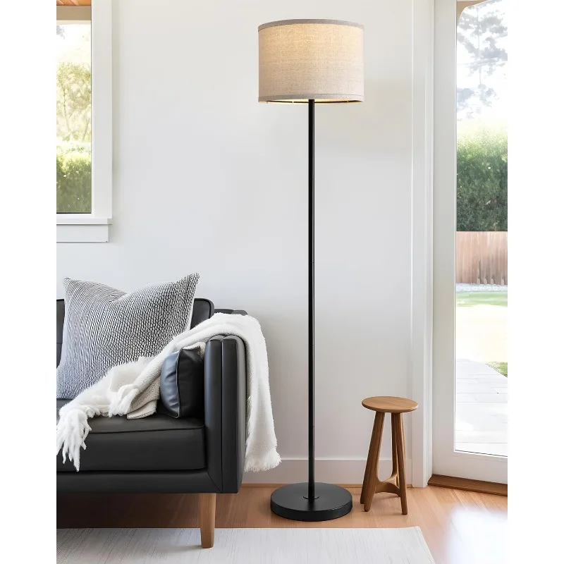 61 Farmhouse Industrial Floor Lamp for Living Room Standing Floor Lamp Rustic Floor Lamps for Living Room Bedroom Tall Lamps