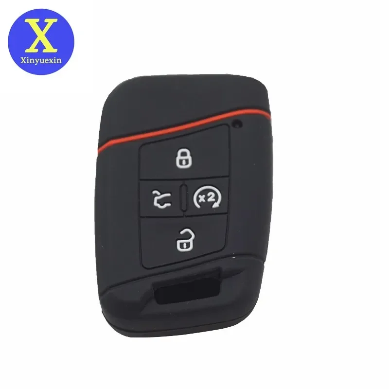 Xinyuexin Custodia Per Chiavi In Silicone Fob Cover Per Seat Ateca Leon Per Vw Golf Polo Tiguan Atlas Per Skoda Superb Kodiaq Octavia Karoq