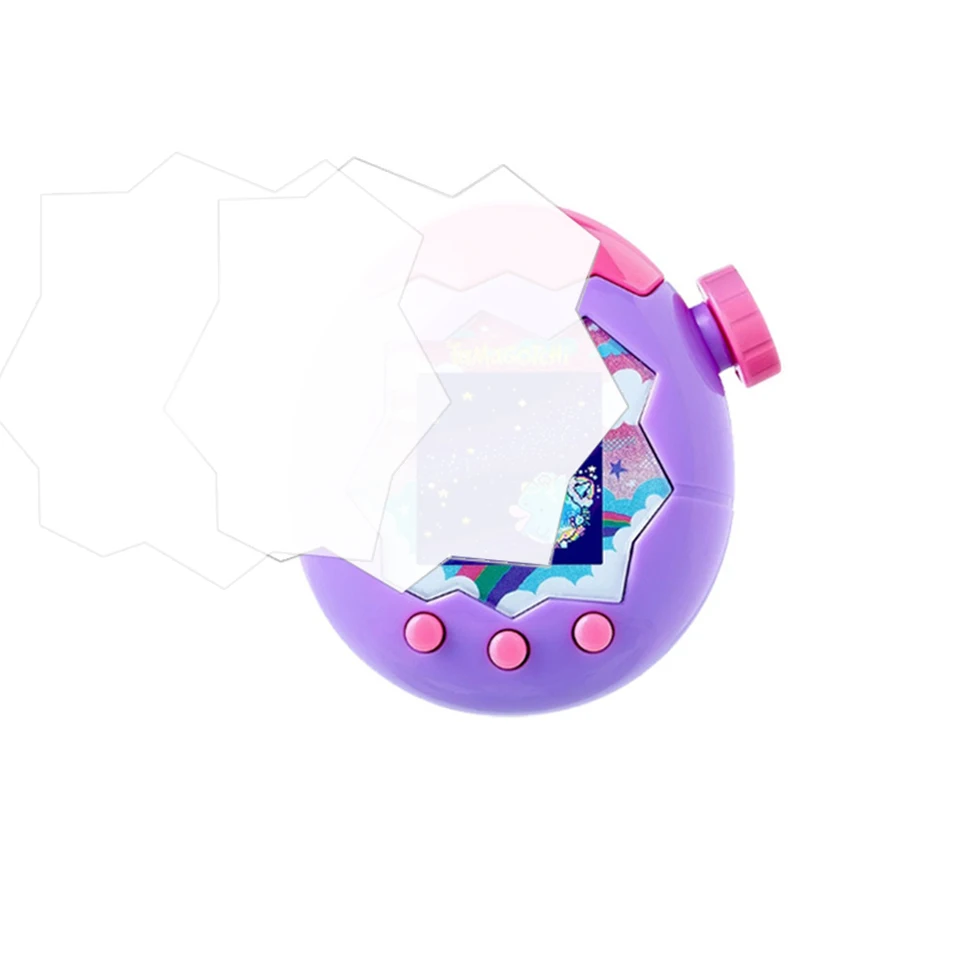 6 Protections D'écran TPU Pour Tamagotchi Paradise - Ultra-minces, Anti-rayures, Anti-bulles - Kit De Nettoyage Inclus