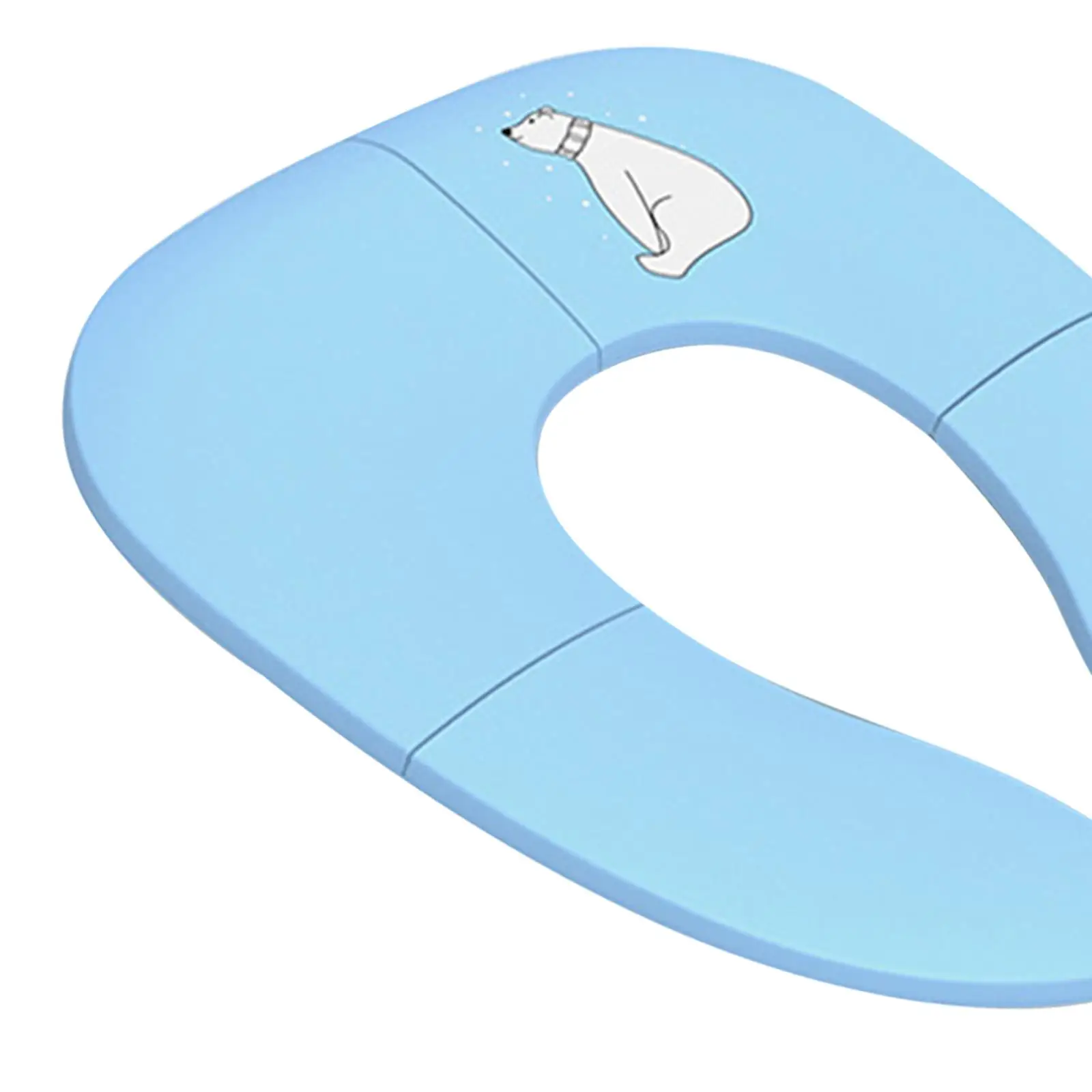 Foldable Toilet Seat Potty Ring Toilet pad for Travel Toddler Girls Kids Child