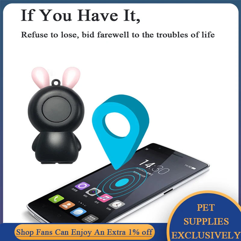 Smart Pet Gps Tracker for Hunting Dog Collar Tracking Tag Alarm for Children Bag Wallet Key Cat Finder Wireless Anti-lost Device