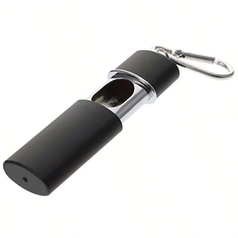 Portable Pocket Ashtray with Keychain Fireproof Metal Ashtray Metal Cigar Ash Storage Organizer Outdoor Smoking Ash Holder 6