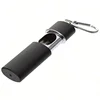 Portable Pocket Ashtray with Keychain Fireproof Metal Ashtray Metal Cigar Ash Storage Organizer Outdoor Smoking Ash Holder 6