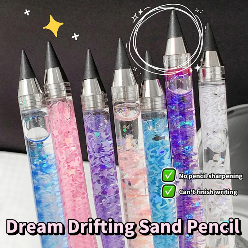 Writing Stationery Drawing Pencils 1Pc Unlimited Writing Pencil No Ink Pen Magic Without Sharpening Pencils Painting Supplies Novelty Gifts Stationery