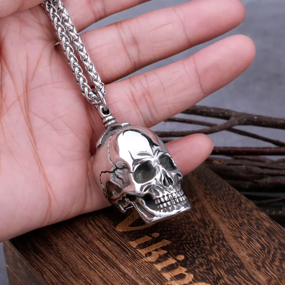 Skull Bullet Hanger - Gothic munitie-geïnspireerd sieraad