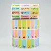 120Pcs Name Tag Sticker Customize Waterproof Stickers Children School Stationery Water Bottle Pencil Kawai Name Labels for Kids 2