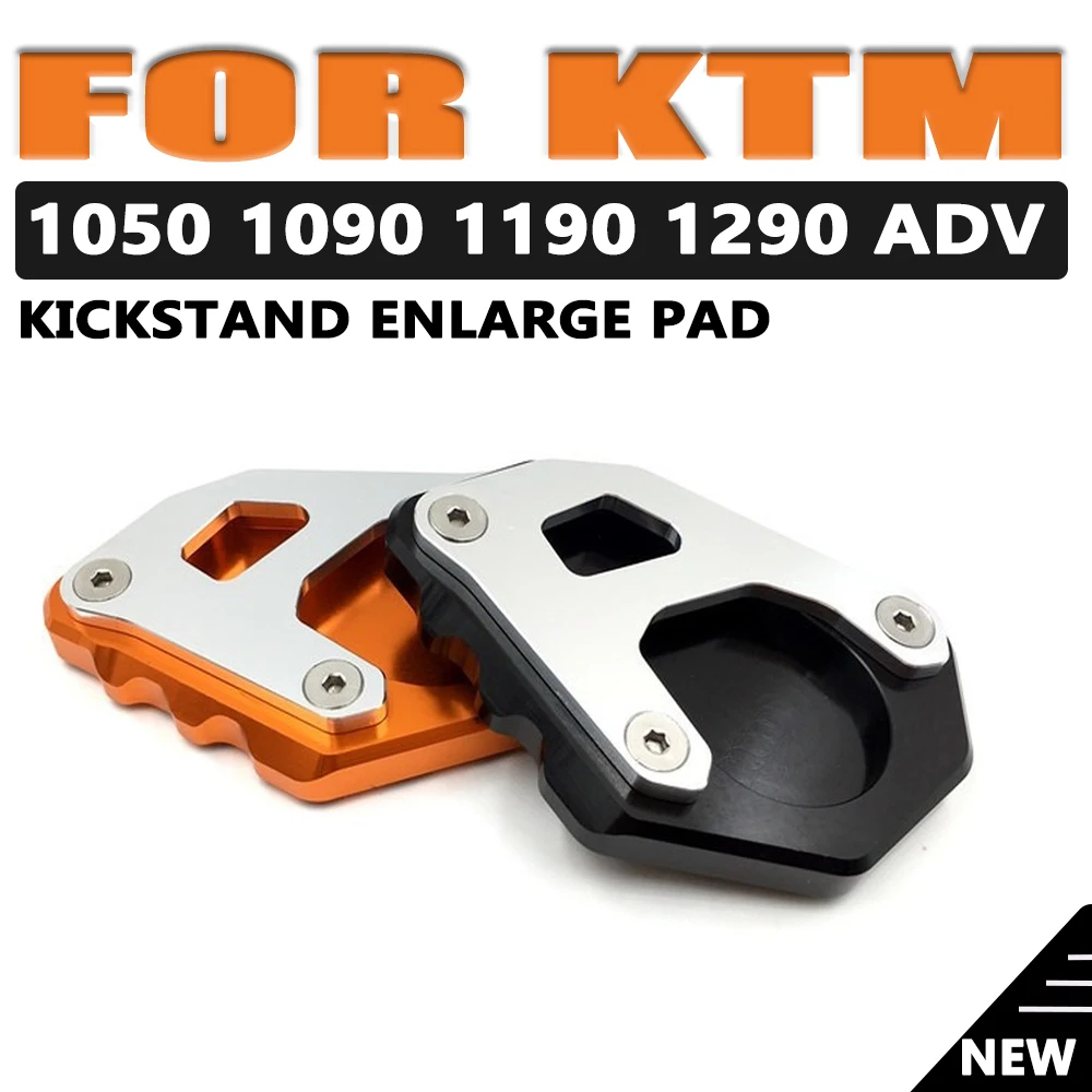 For KTM 1050 1090 1190 1290 ADV Motorcycle Parking Stand Extension Pad