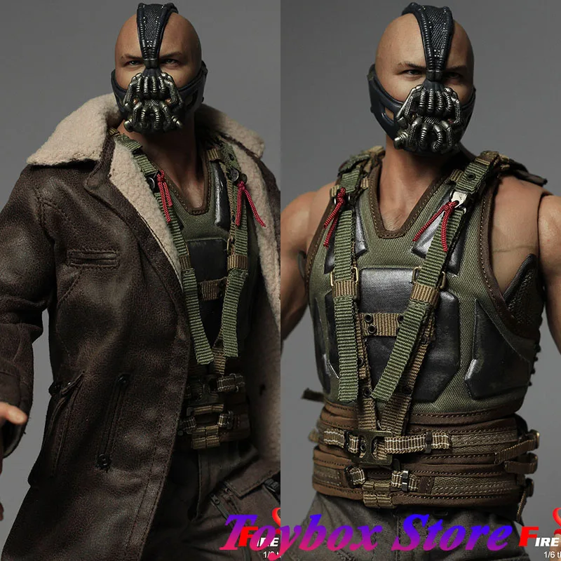 Fire A024 1/6 Da Collezione Bane Man Action Figure Serie Dc Batman Movie Villain Simulazione 12 "Set Completo Fans Hobby Model Gifts