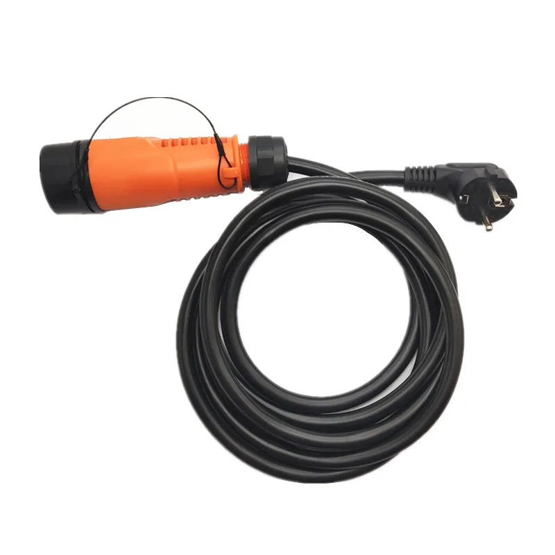 Universal EV cart Charging Power line 10FT YEEDA Y-30 220V 16A Plug with CEE Plug Use in European countries