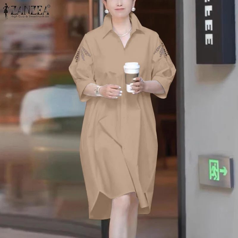 بلوزة طويلة تطريز راقي S2094d48fc67c43239781516394739b8bD