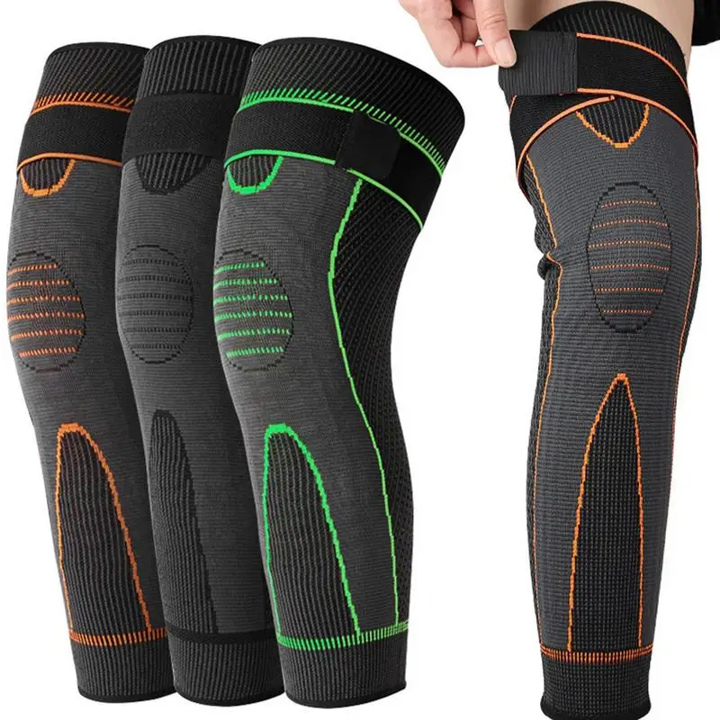 Manchon De Compression Genou - Manche Longue - Soulagement Douleurs Arthrite - Sport