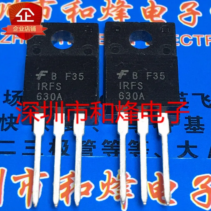 

(10PCS/LOT) IRFS630A TO-220F 200V 6.5A New Original Stock Power chip