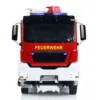 Toys 1:14 4x2 RC Fire Fighting Truck 2-speed Transmission Remote Control Fire Vehicles Light Sound Painted Finished Cars TH24238 4