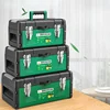 Organizer Tool Box Complete Tool Storage Box Hard Plastic Waterproof Case Professional Electricians Parts Garage Accessories 3