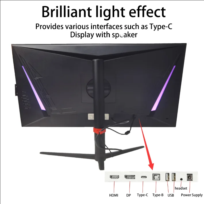 ǻ 繫 IPS 27 ġ CŸ UK Eu ÷, 165Hz 144HZ , Portatil 2k PC ̸ LCD 2560*1440 Ŀ, USB Ʈ PS5 PS4 