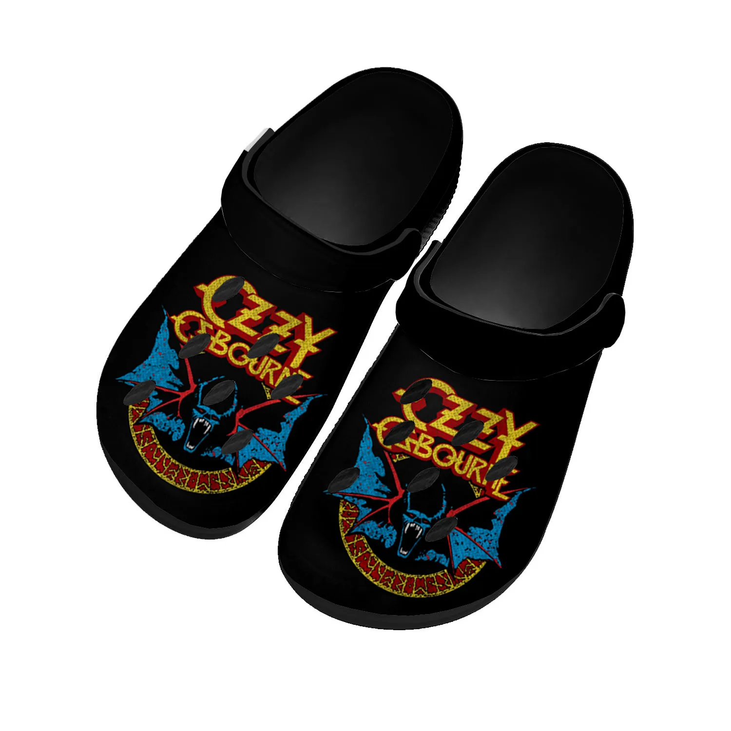 

Ozzy Osbourne Metal Rock Singer Pop Home Clogs Custom Water Shoes Mens Womens Teenager Shoes Clog Breathable Beach Hole Slippers