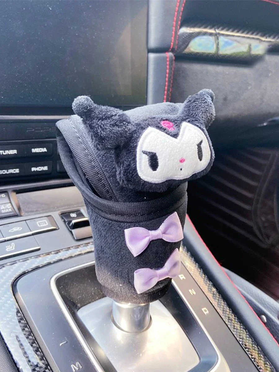 자동차 핸드 브레이크 그립 커버 부드러운 플러시 겨울 따뜻한 핸드 브레이크 범용 자동차 장식 소프트 핸들 플러시 슬리브 자동차 액세서리