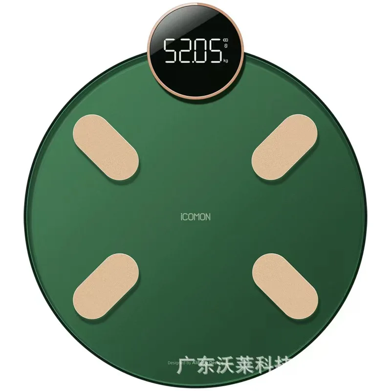 

Scales Outdoor haylou CM01 smart measurement of moisture and fat in the body Green Cute Little Turtle Bluetooth weighing