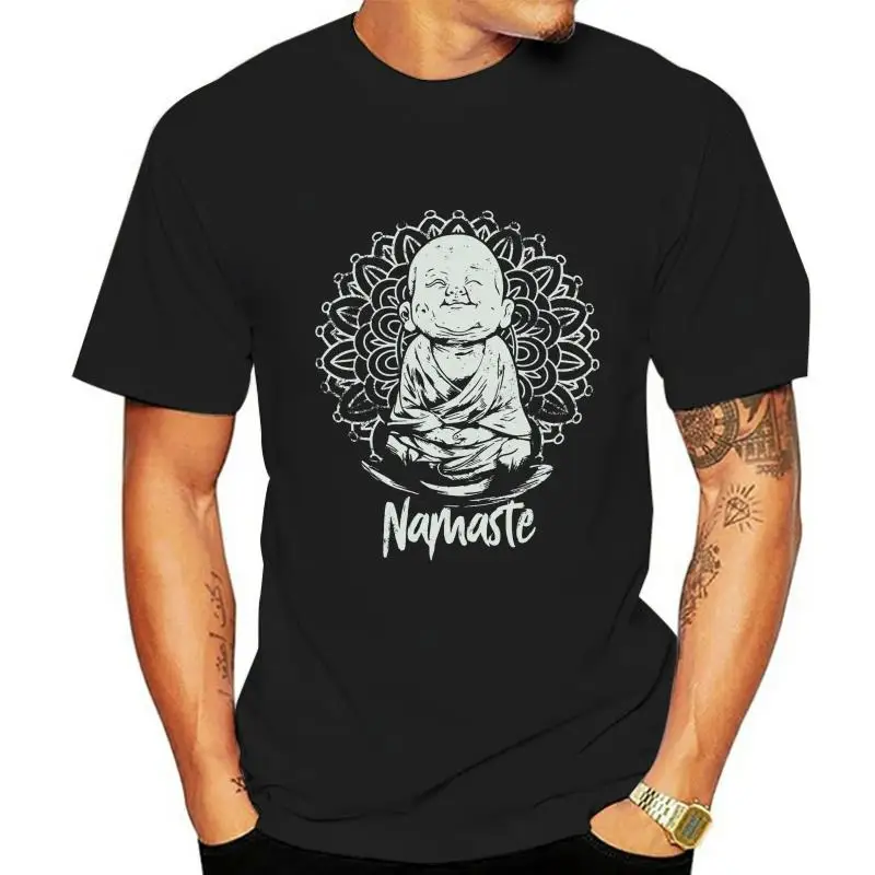 

BUDDHA YOGA T-shirt YOGA namaste tshirt Gift for men women