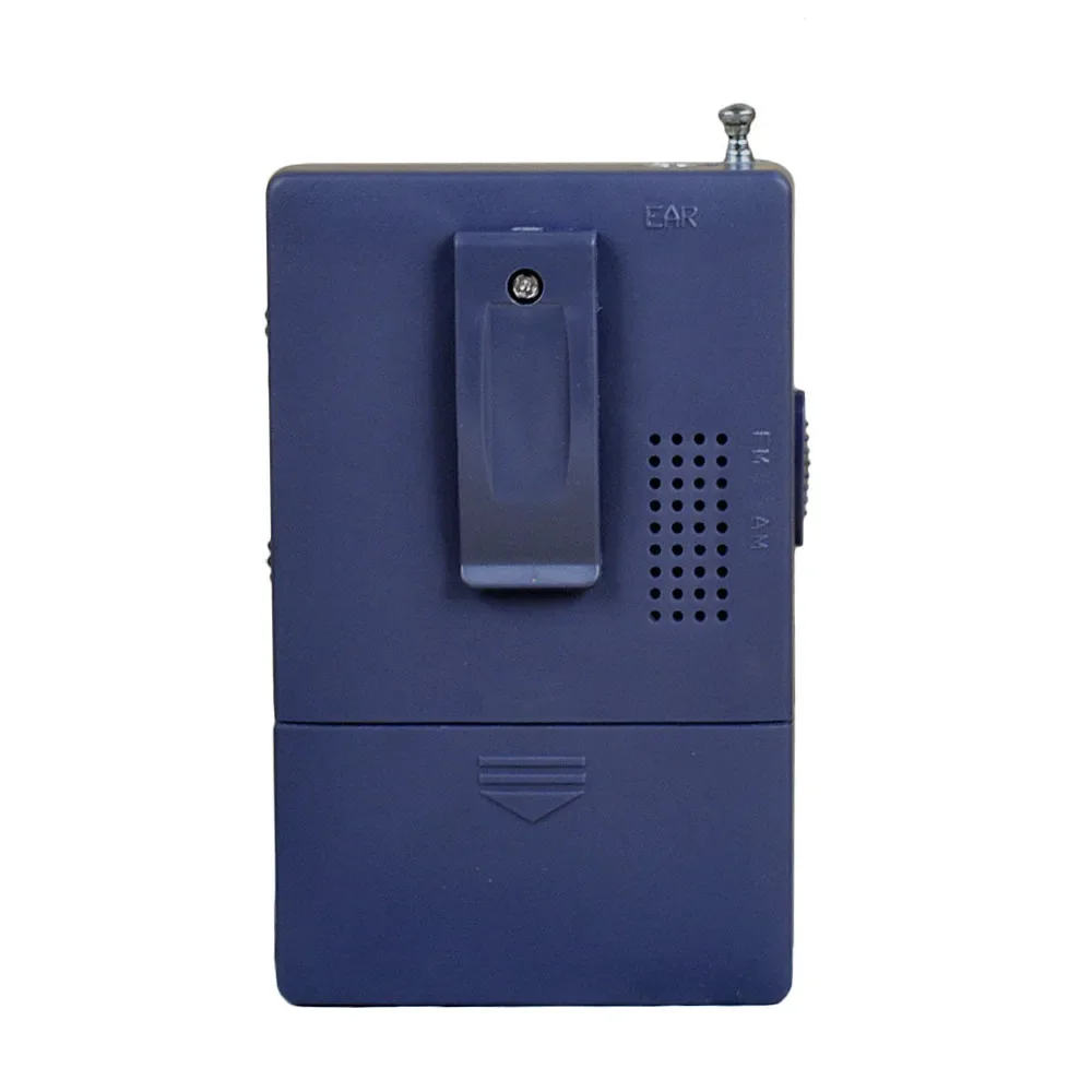 BC-R60 Pocket Radio Telescopic Antenna Mini AM/FM 2-Band Radio World Receiver with Speaker 3.5mm Earphone Jack Portable pocket radio