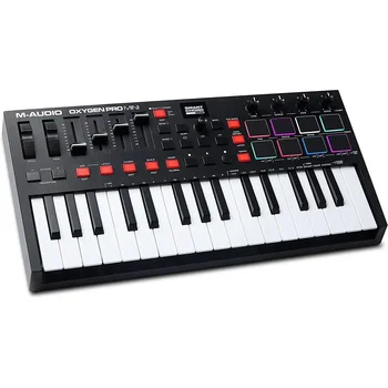 Summer discount of 50% M-Audio Oxygen Pro Mini – 32 Key USB MIDI Keyboard