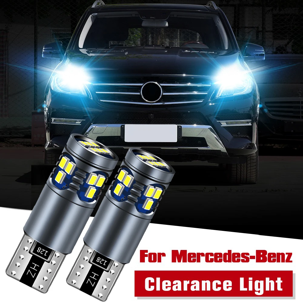 2xLEDParkingLightBulbW5WT10CanbusForMercedesBenzW211W212