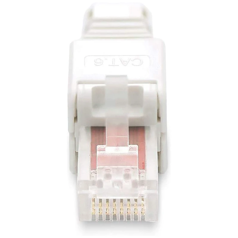 도구 필요 없는 네트워크 커넥터, RJ45 CAT6 LAN UTP 케이블 플러그, Cat5 Cat7 설치 케이블 패치 케이블, 20 개