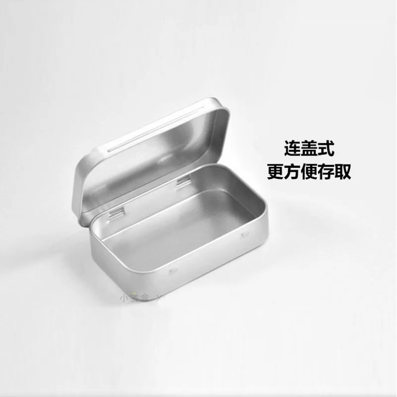 미니 금속 상자 플립 명함 보관 상자, 웨딩 쥬얼리 알약 케이스, 휴대용 상자 컨테이너, 화장품 정리함, 2 개