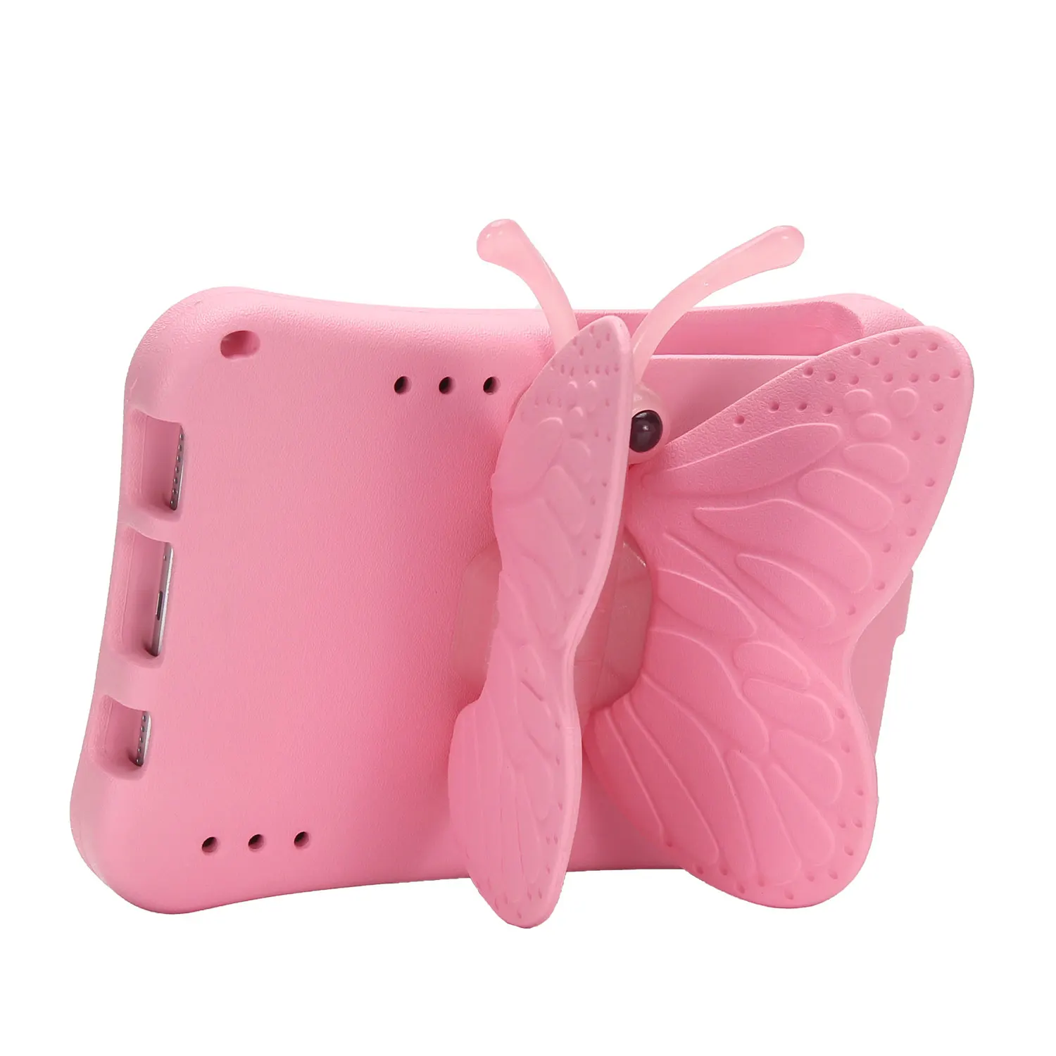 Colorful Butterfly Stand Shockproof Kids Tablet Case