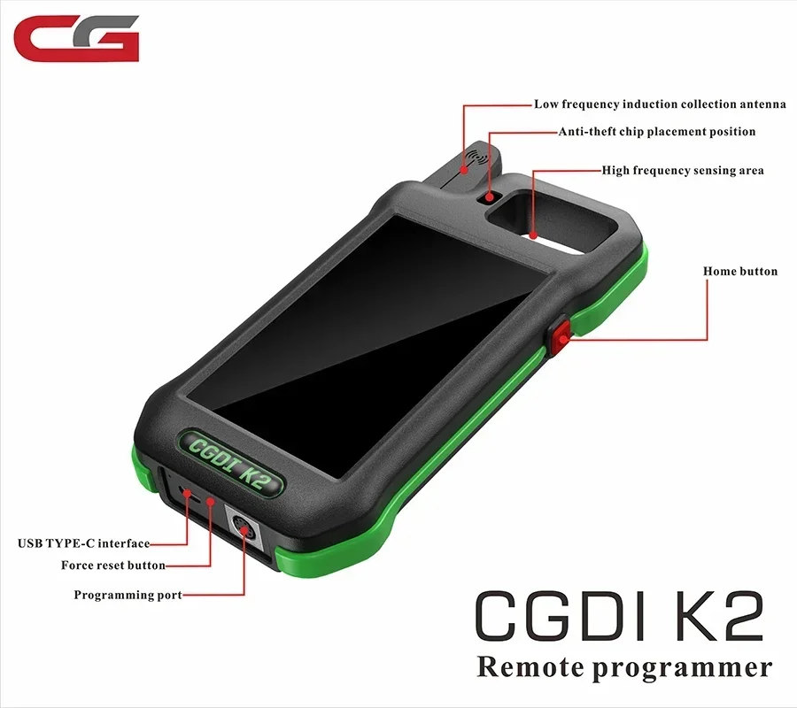 WIFI CGDI K2 Remote Generator Smart Key Programmer Tool for 96 Bit
