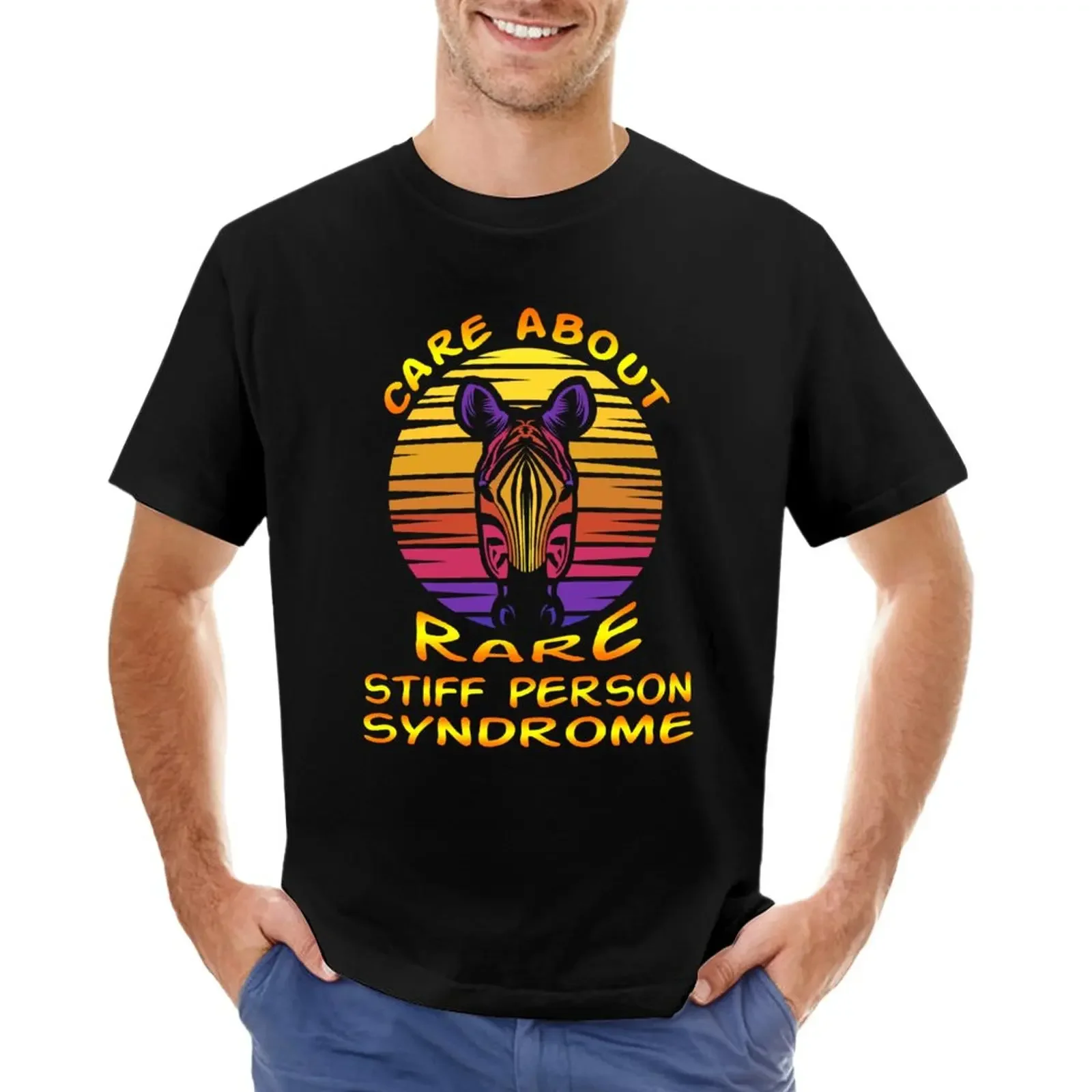 

Care About Rare Stiff Person Syndrome Awareness T-Shirt hippie clothes aesthetic clothes men clothings