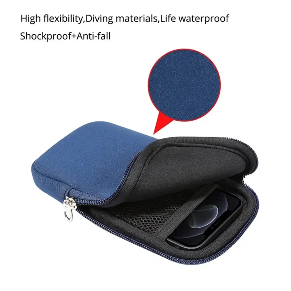 حقيبة هاتف نيوبرين عالمية ، حقيبة تخزين ضد الصدمات...