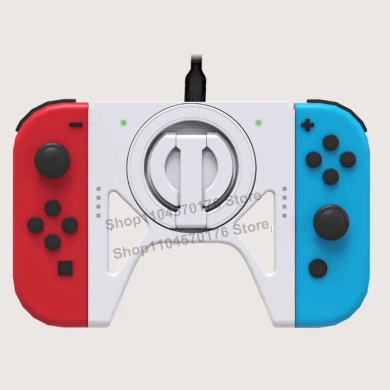 Staffa per impugnatura da gioco Controller per impugnatura Comfort Supporto per controller per impugnatura Accessori stabili multifunzionali per Switch Joy-Con - immagine 6
