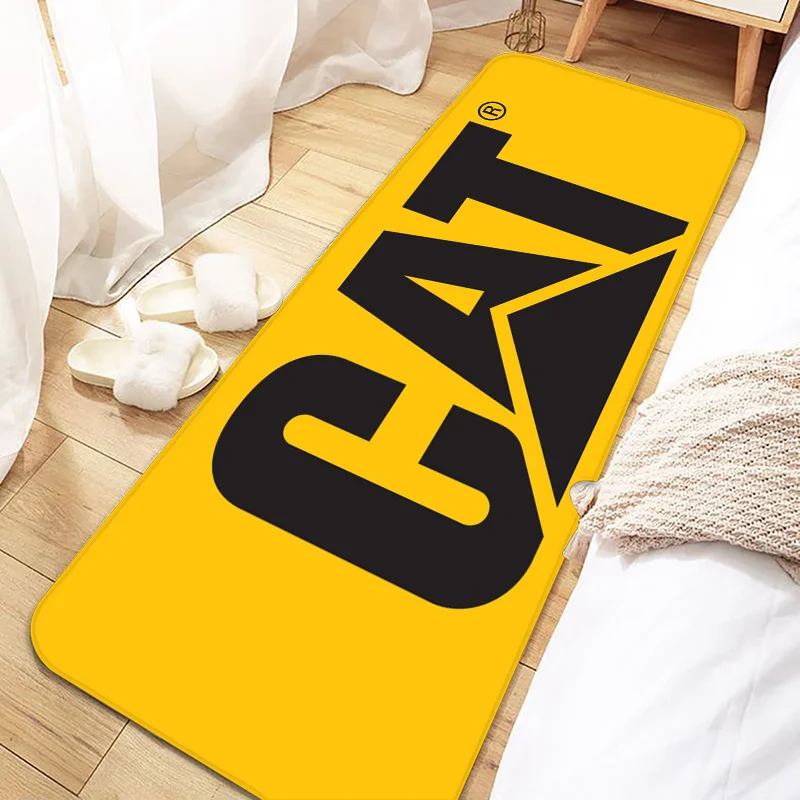 

Luxury C-Caterpillars CAT car Entrance Non-slip Doormat Washable Kitchen Carpet Living Room Hallway Rugs Bathroom Bath Door Mats