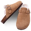 Winter House Slippers For Men Anti-Slip Fluffy Warm Slippers Short Plush Slippers With Durable Rubber Sole 5